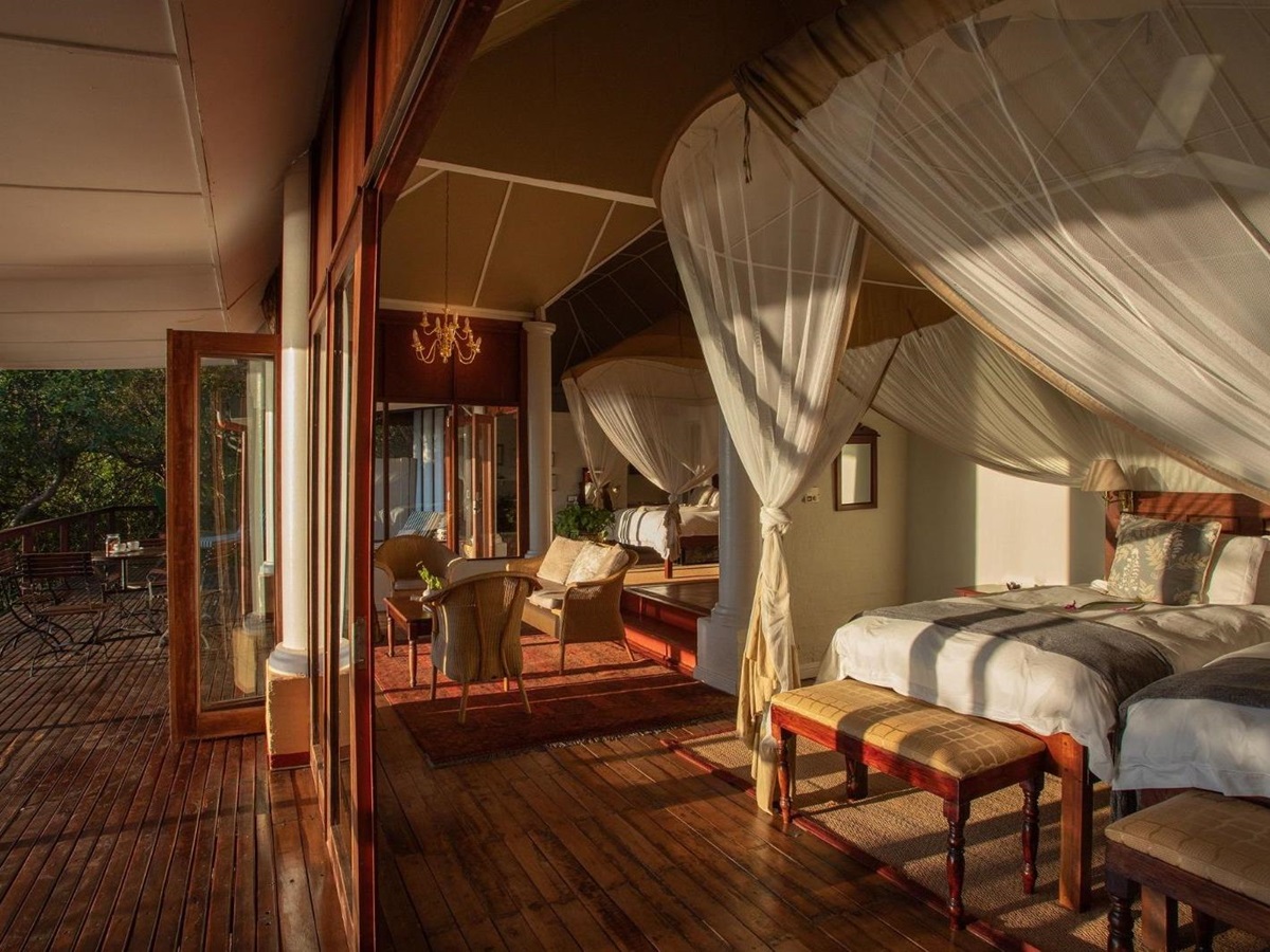 Luxury Family River Suite at The River Club, Livingstone