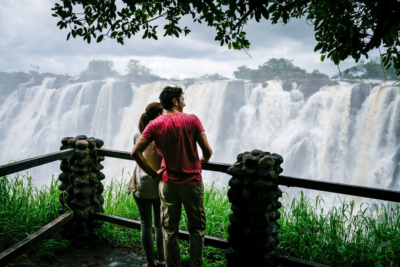 Victoria Falls near The Royal Livingstone in Zambia