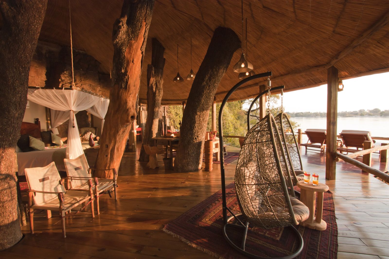 Tree House at Tongabezi Lodge in Zambia