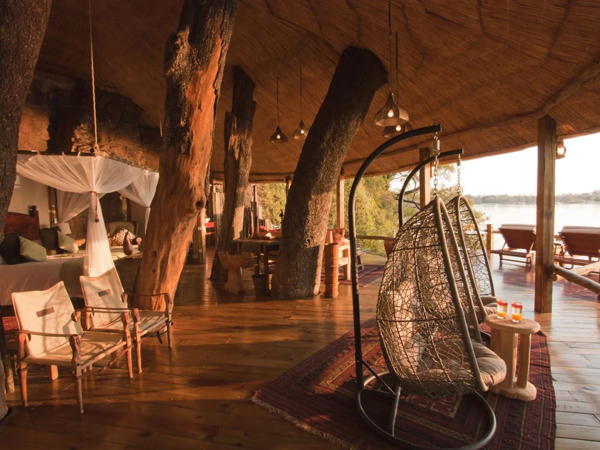 Tree House at Tongabezi Lodge in Zambia