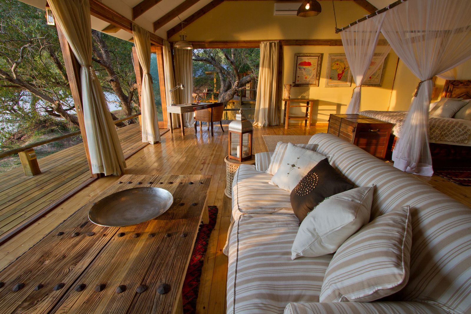 Dog House at Tongabezi Lodge in Zambia 