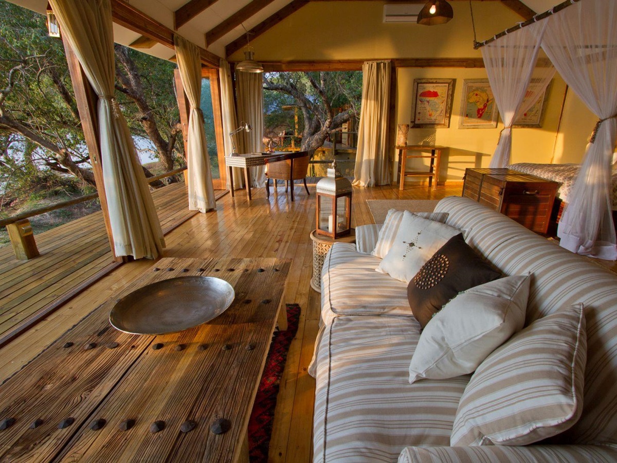 Dog House at Tongabezi Lodge in Zambia