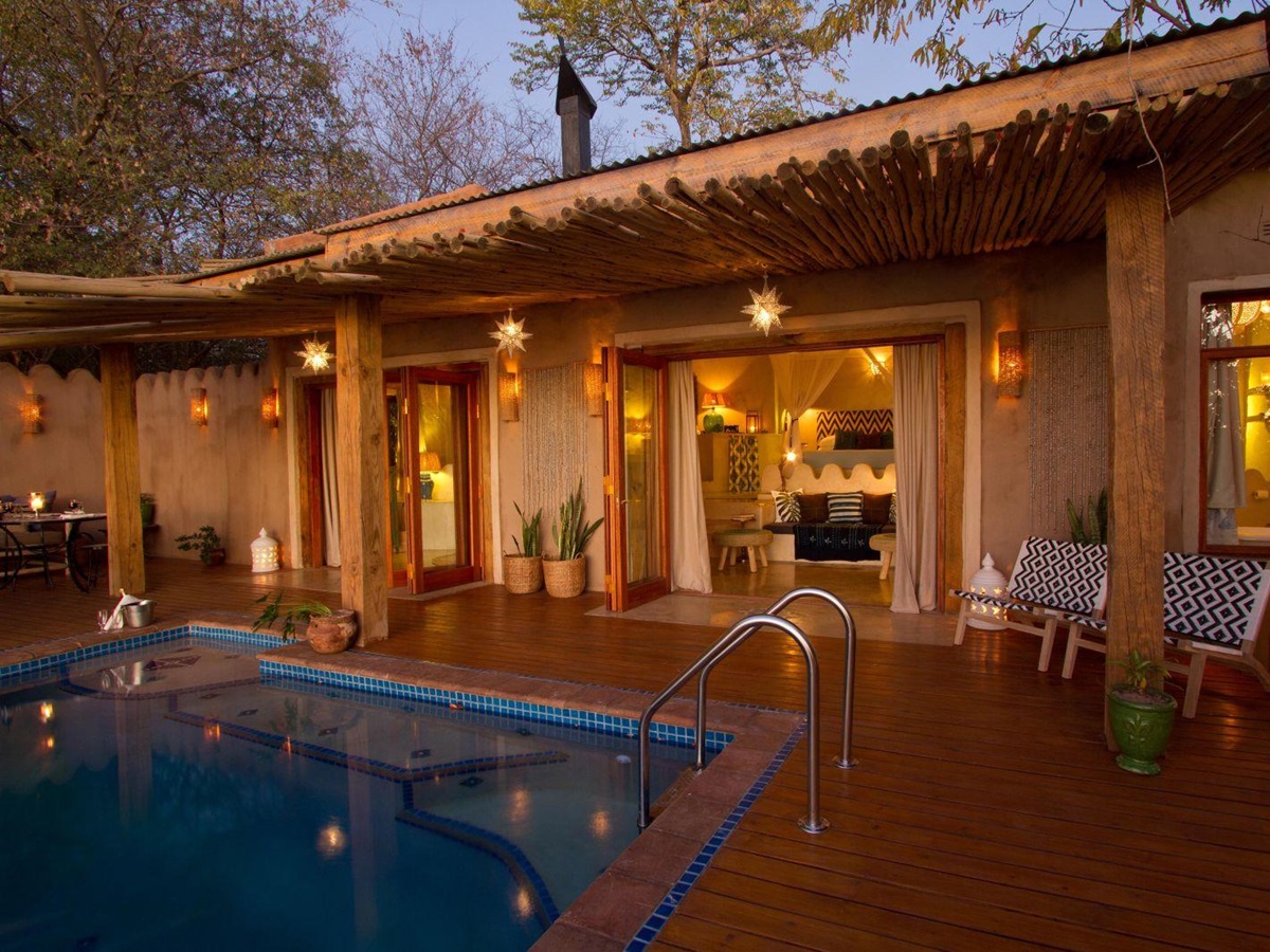 Nut House Pool at Tongbezi Lodge in Zambia