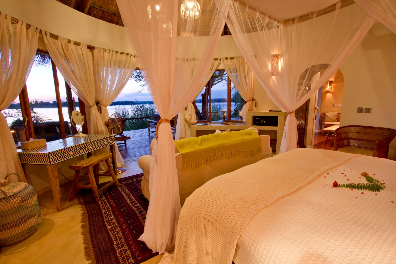 River Cottage at Tongabezi Lodge in Zambia 
