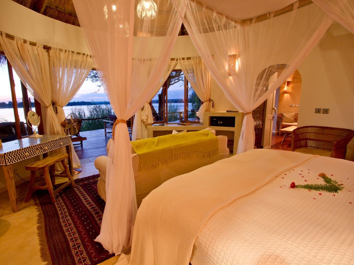 River Cottage at Tongabezi Lodge in Zambia