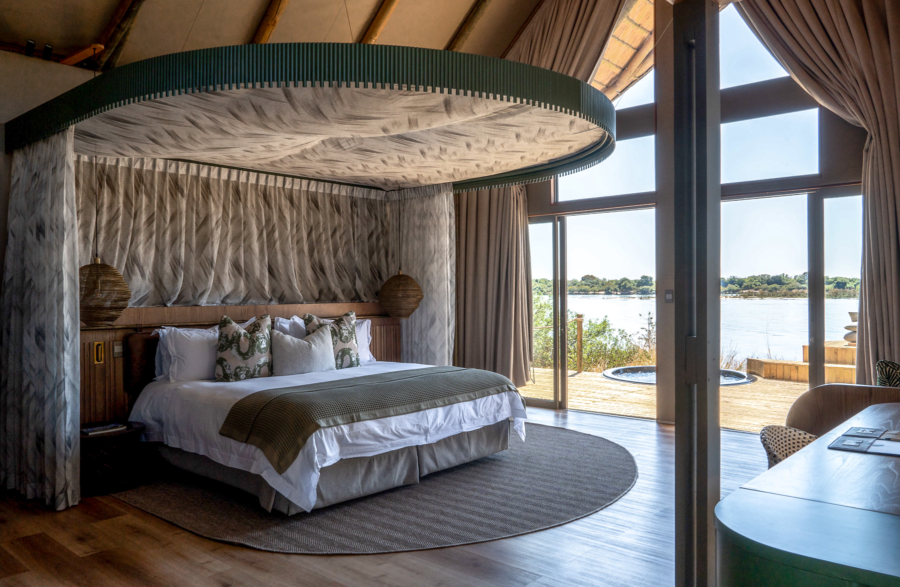 Malachite Suite at Victoria Falls in Zimbabwe