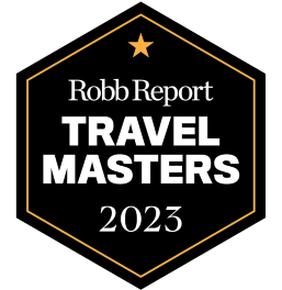 Robb Report Travel Masters 2022 award