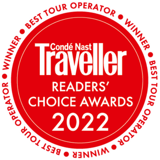 Winner Top Tour Operator - Conde Nast Traveller Readers' Choice Awards 2022
