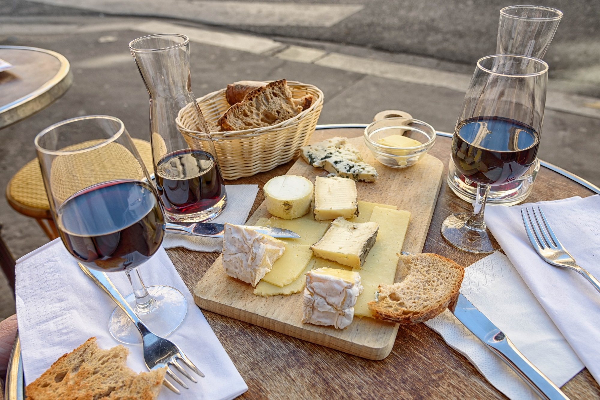 Cheese and Wine in France