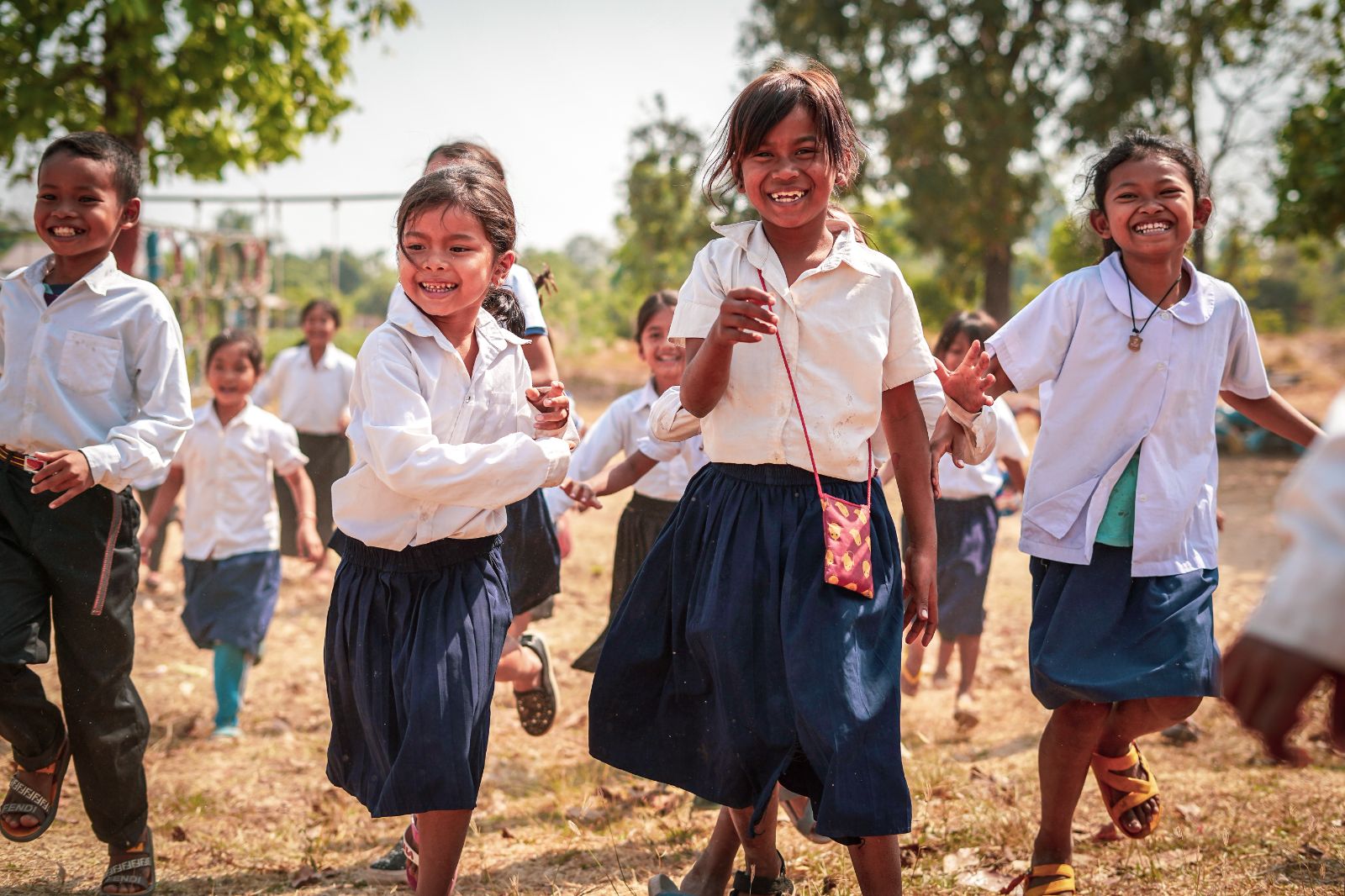 School children in Cambodia