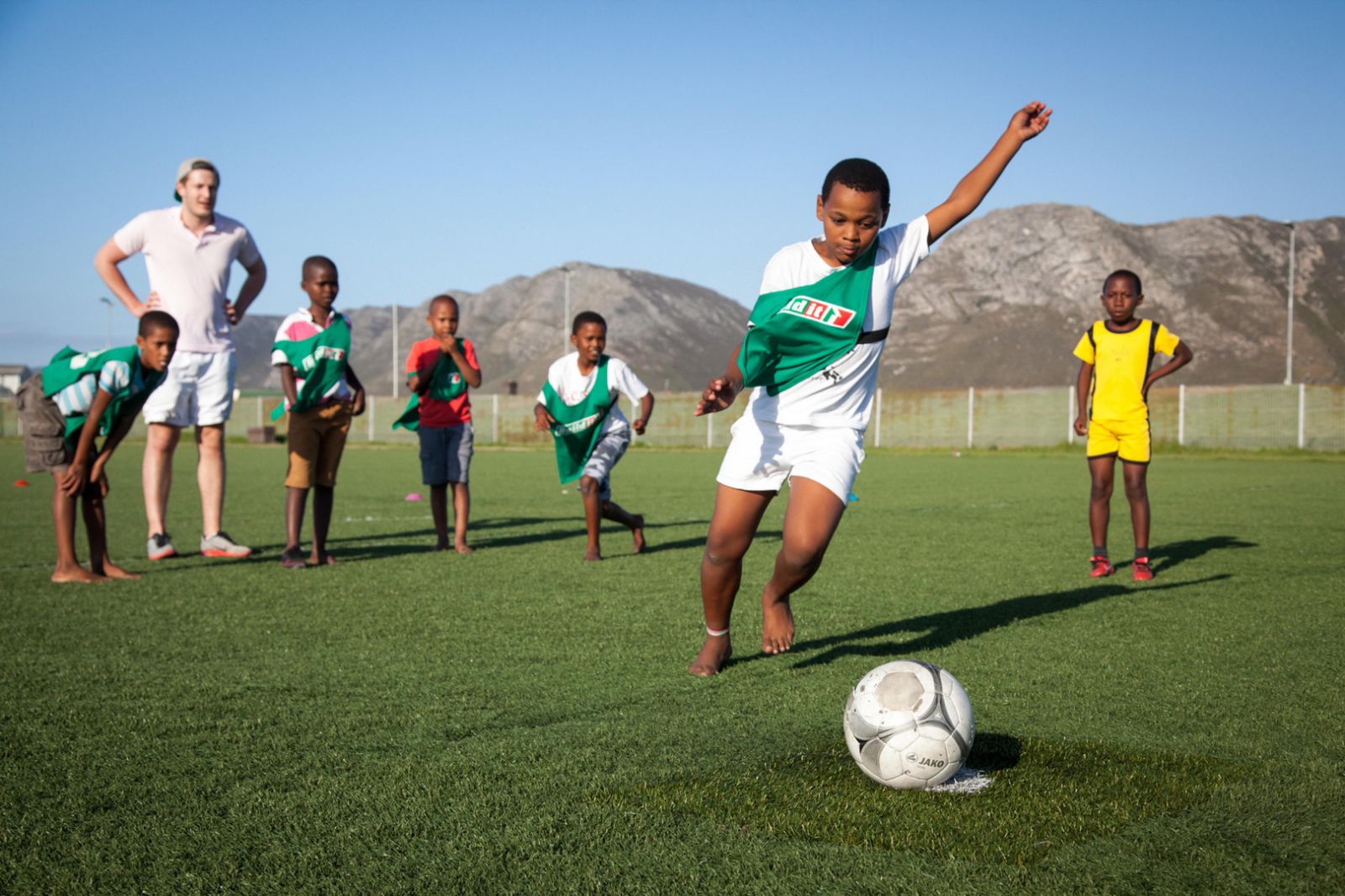 The Football Foundation belonging to Grootbos in South Africa