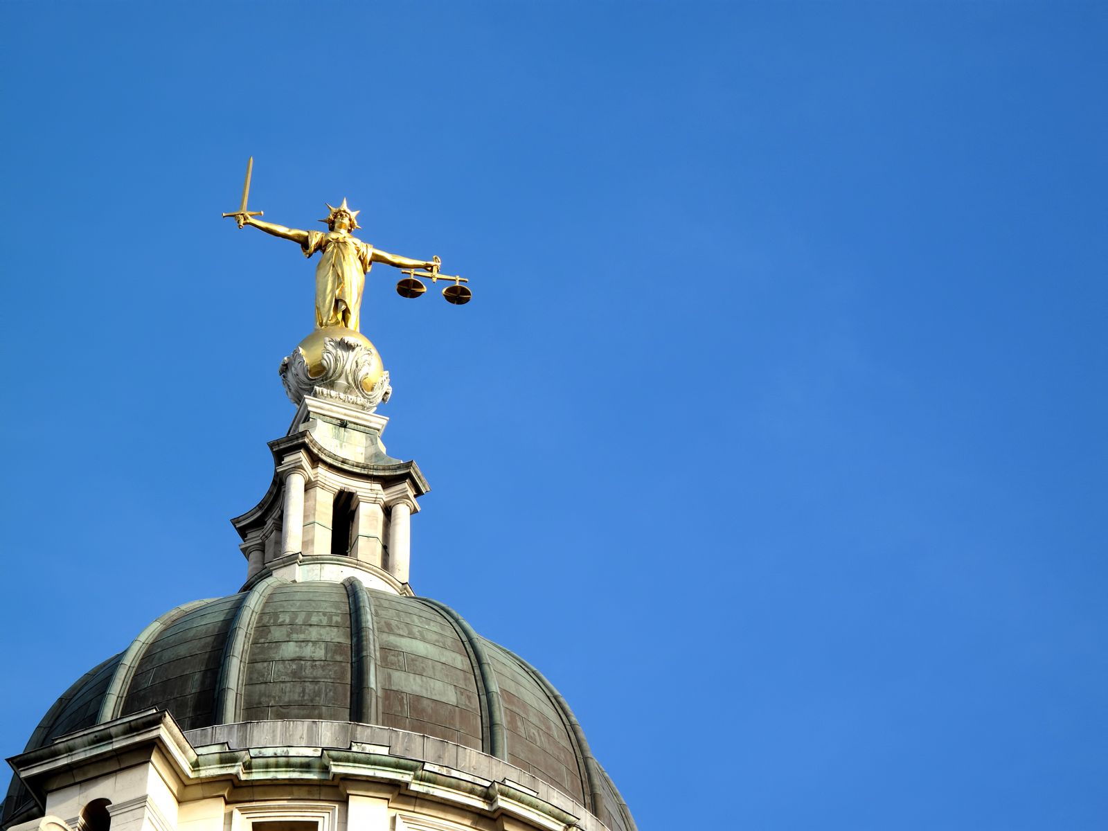 Lady Justice - Old Bailey London