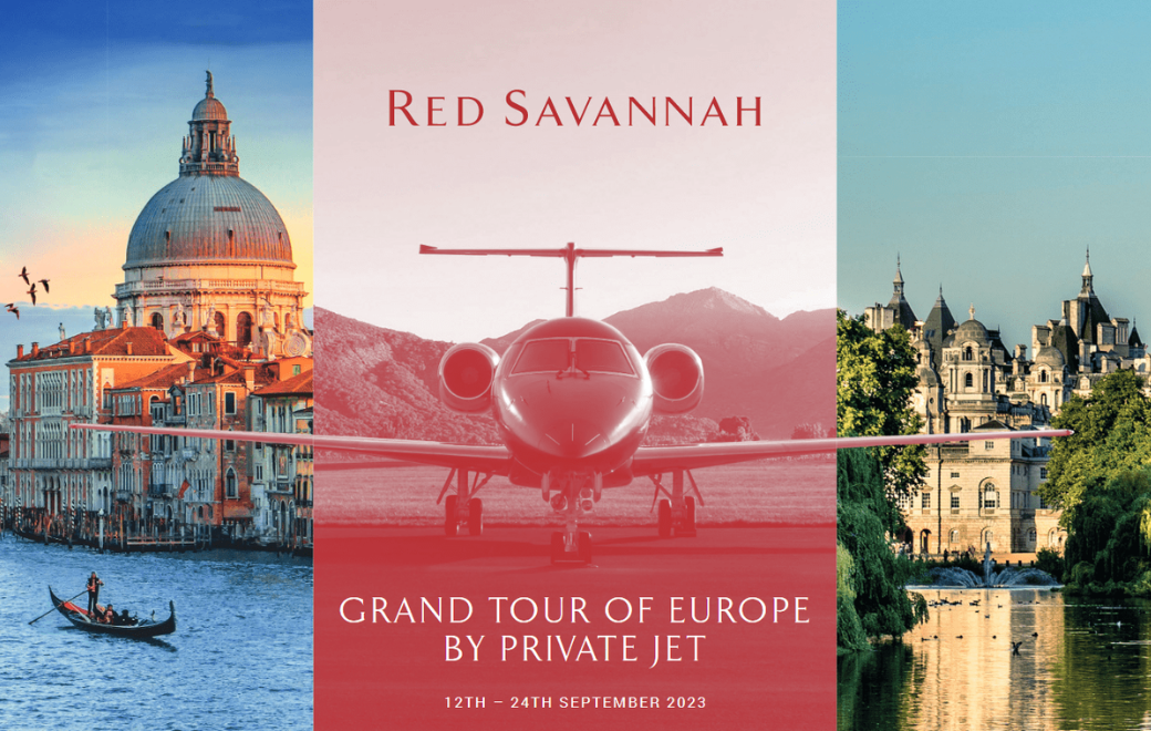 Grand Tour of Europe by Private Jet