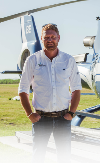 Daniel, Red Savannah's on the ground helicopter pilot in New Zealand
