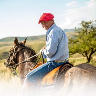 Kevin Begg, owner of Estancia Los Petreros in Argentina