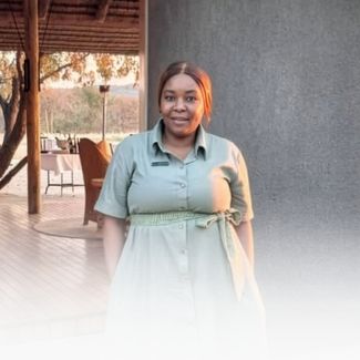 Paska, Lodge Manager in Namibia