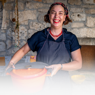 Tatjana, Red Savannah's on the ground chef in Croatia
