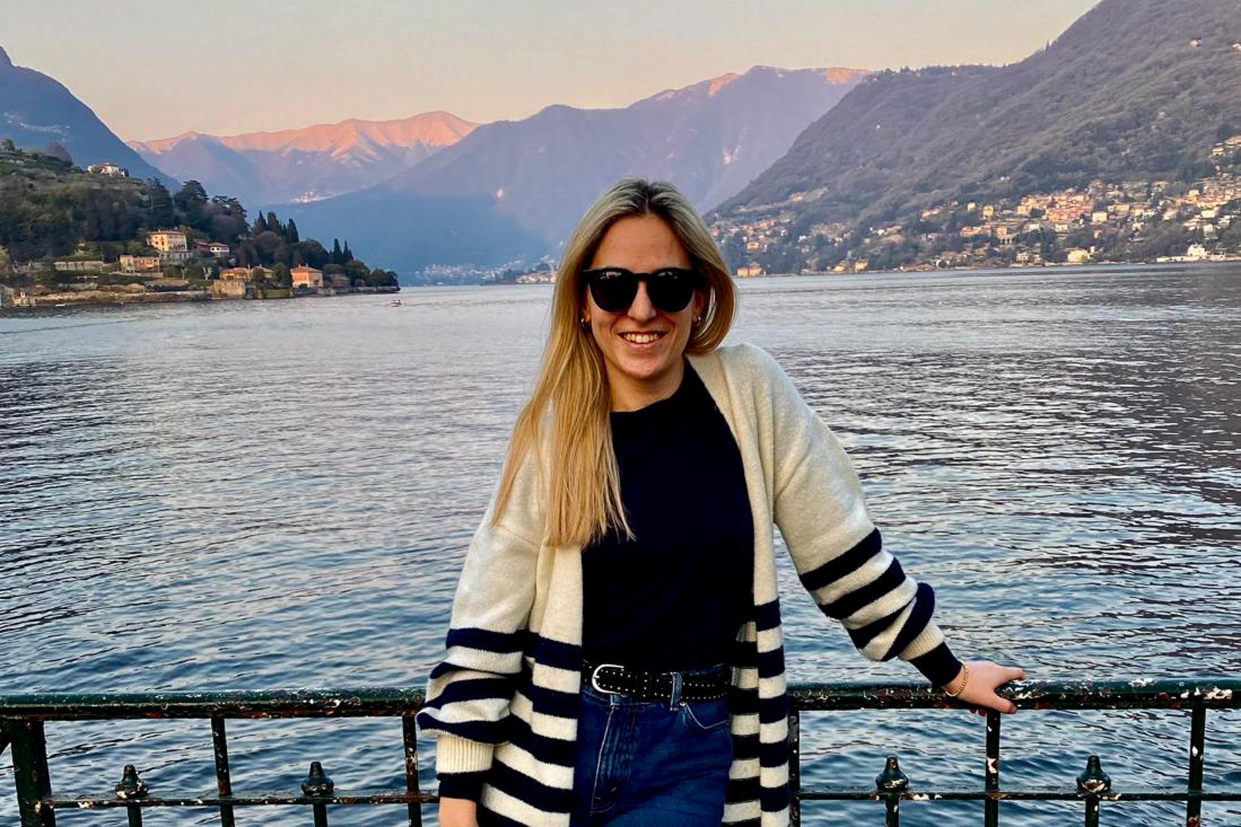 Ainoa Sanchez, Red Savannah's Italy Villa Specialist, at the Italian Lakes
