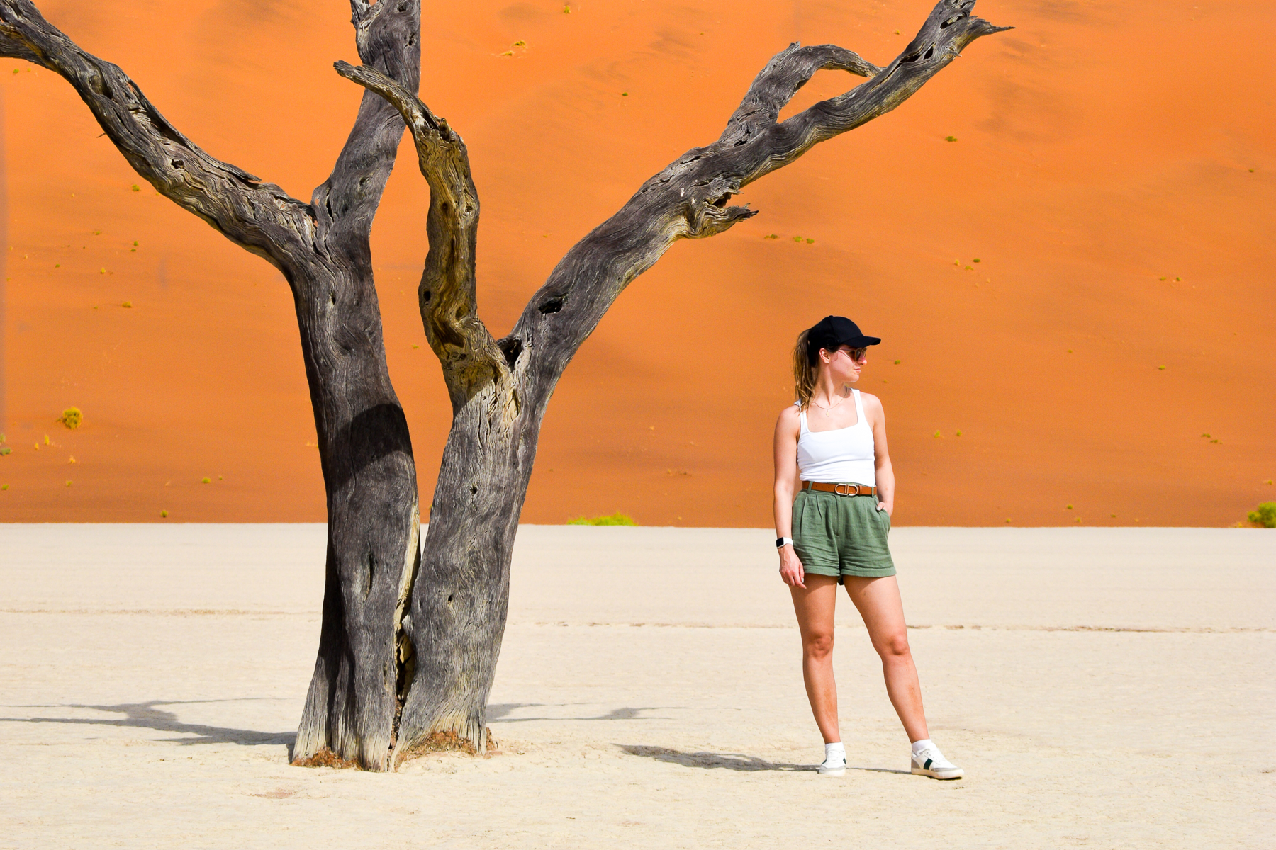 Nora, Red Savannah's Africa Travel Specialist, in Namibia