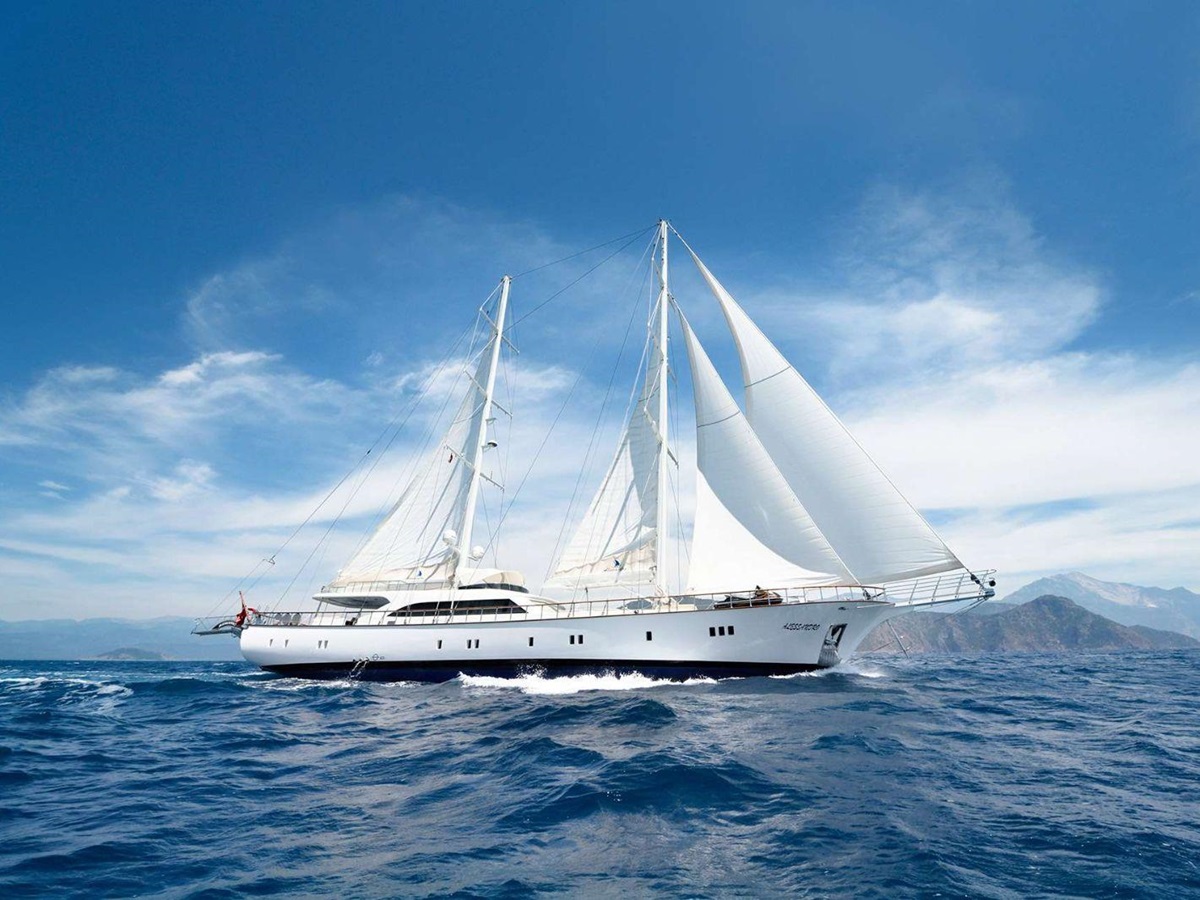 Exterior view of the Allesandro 1 gulet in Croatia