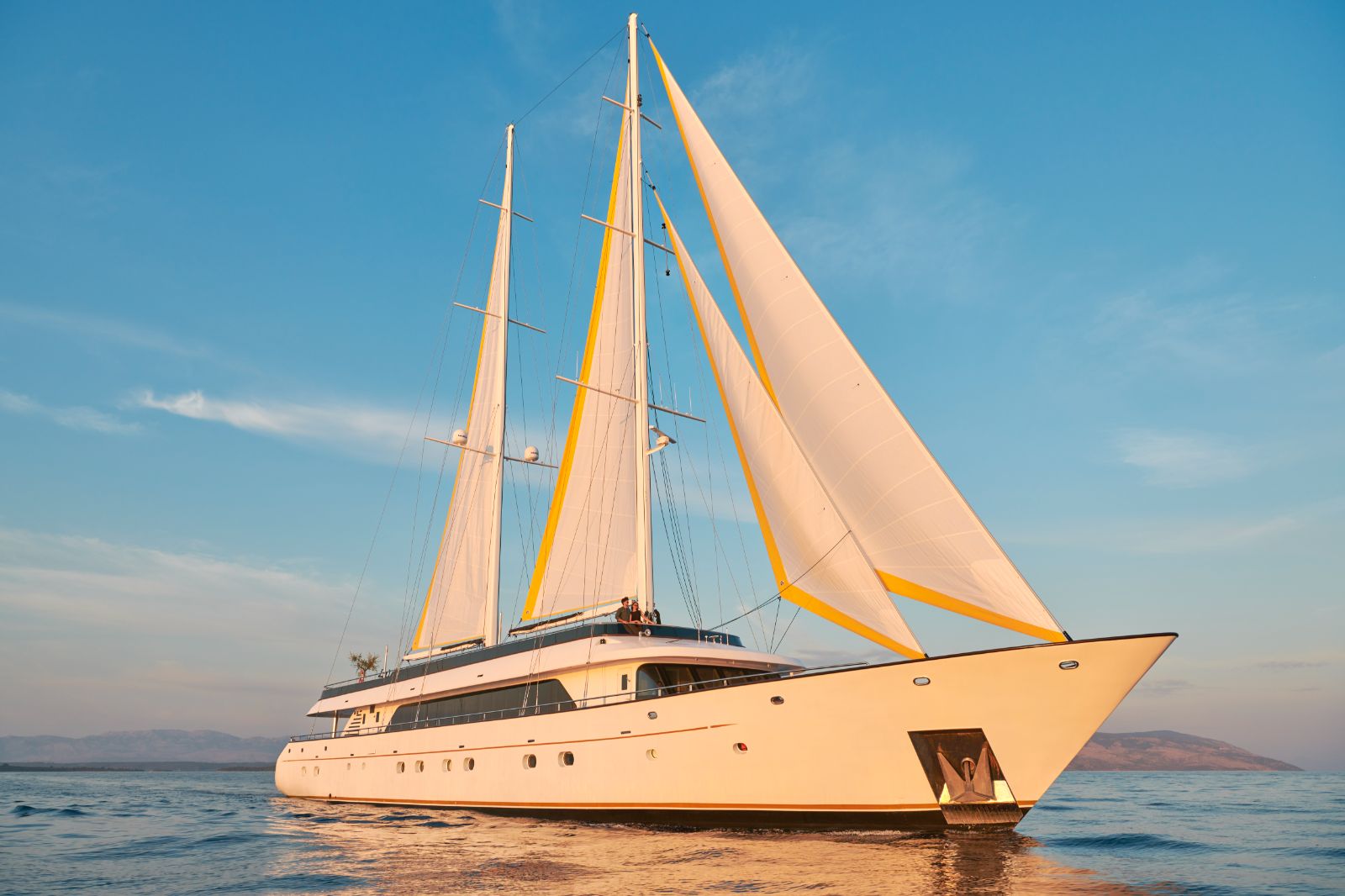 Exterior view of the Anima Maris gulet in Croatia