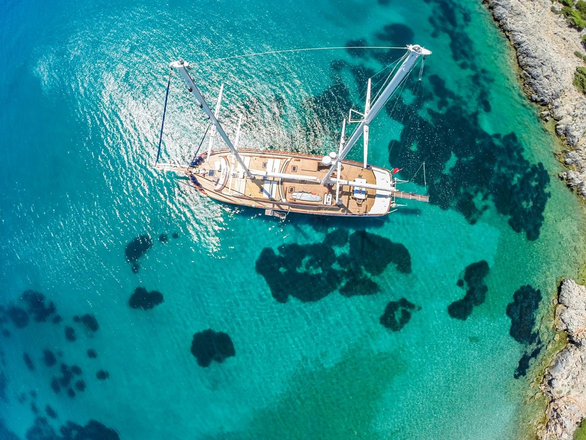 Birds eye view of Artemis in Turkey