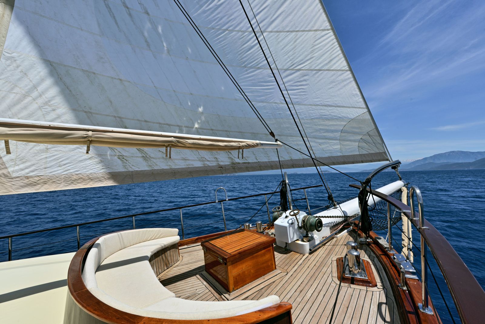 The bow of Derin Deniz