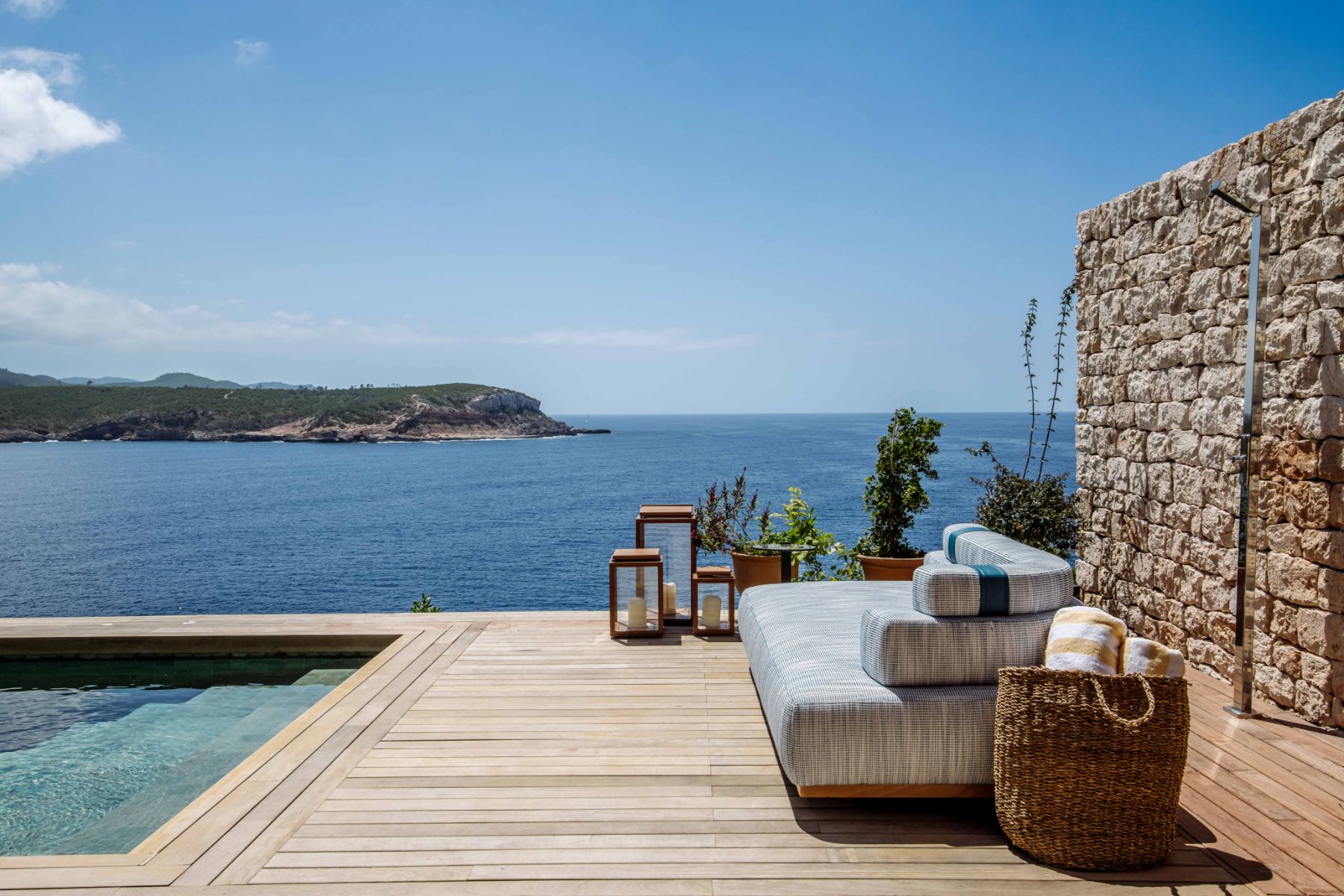 Cliffhanger terrace at Six Senses Ibiza