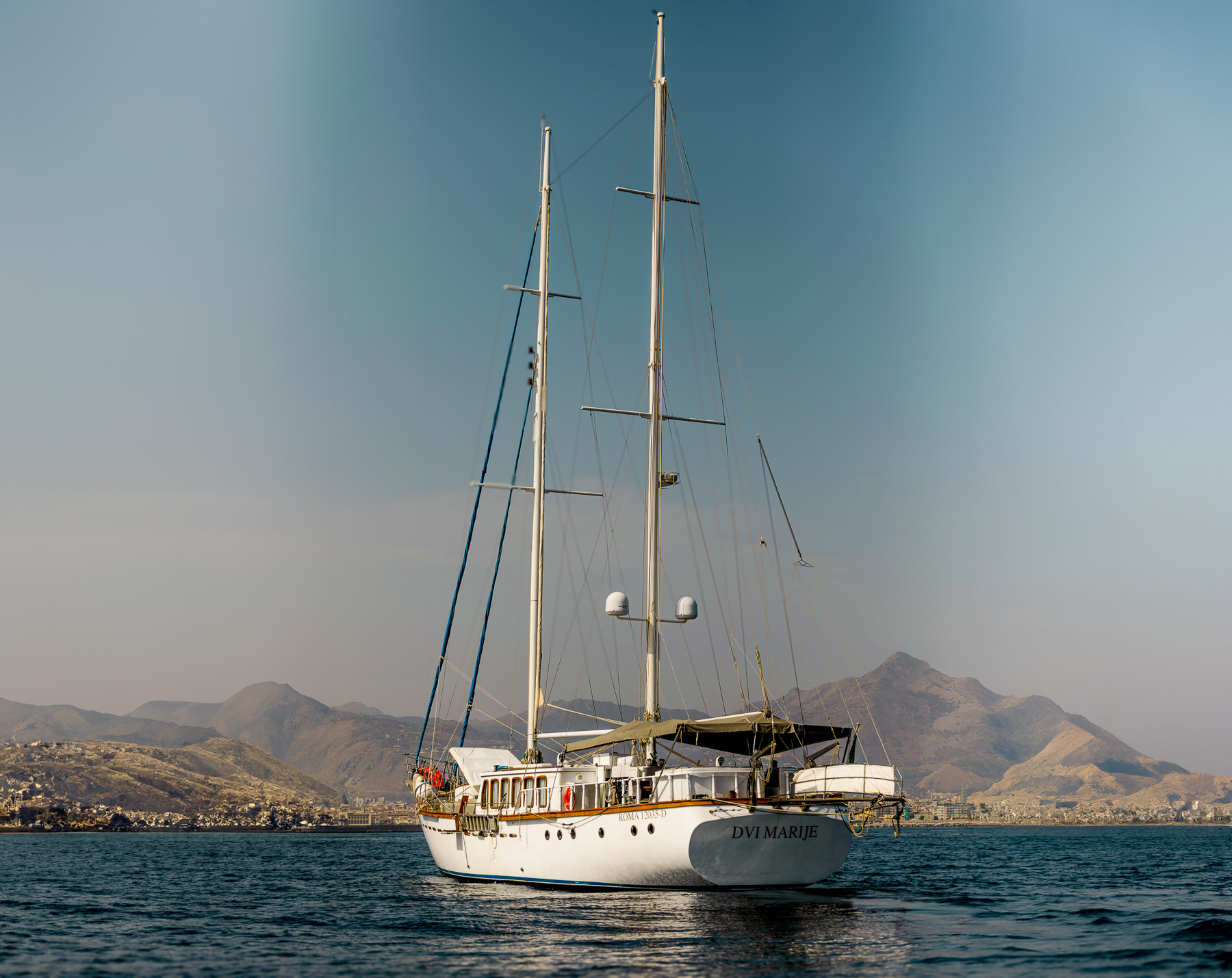 Exterior view of the DVI Marije luxury gulet in Italy