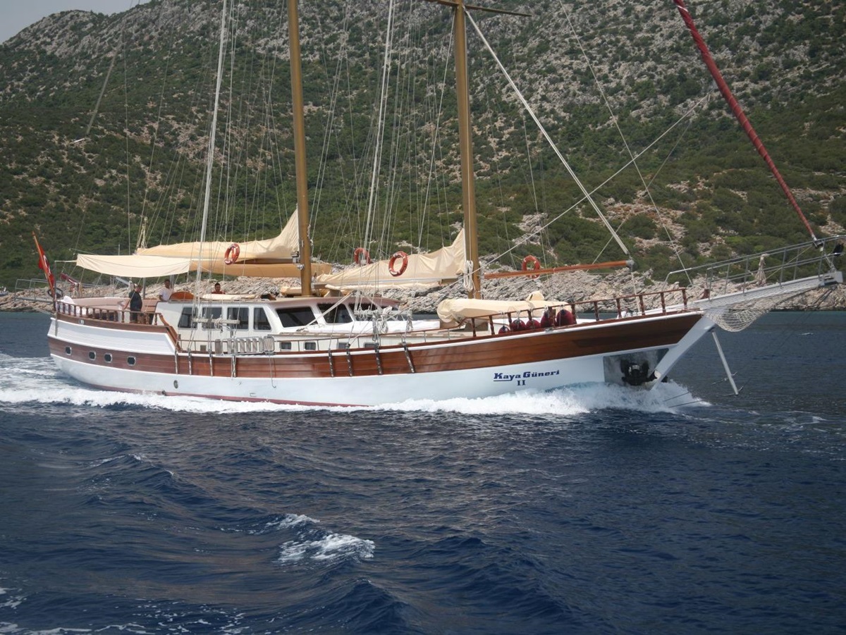 A side view of Kaya Guneri II