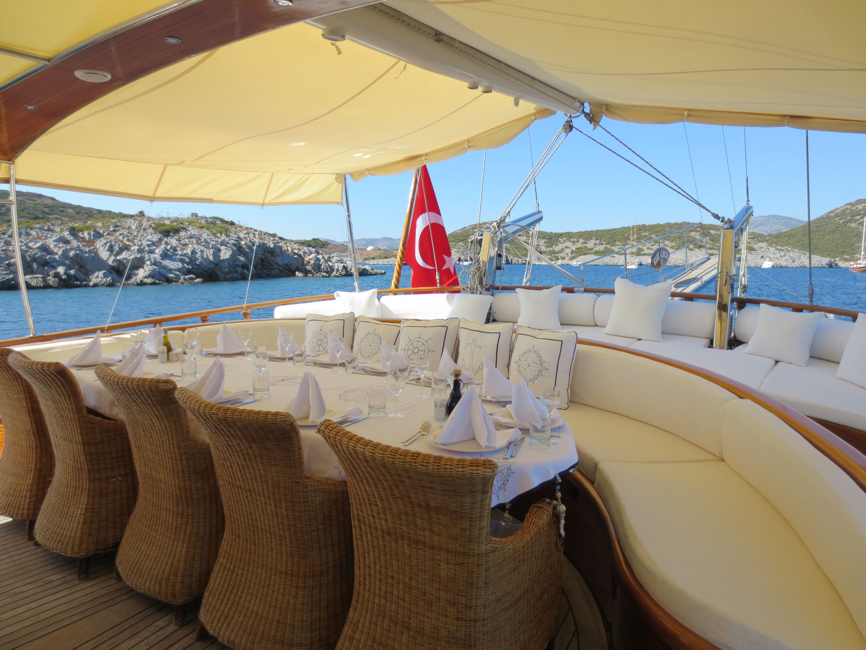 Dining on Kaya Guneri IV 