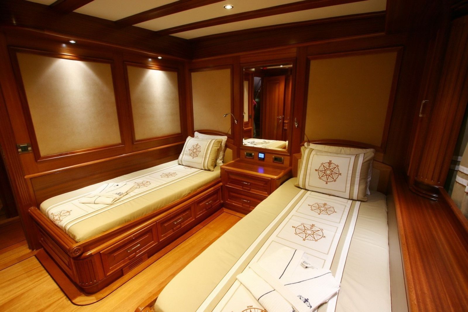 A cabin on board Kaya Guneri V