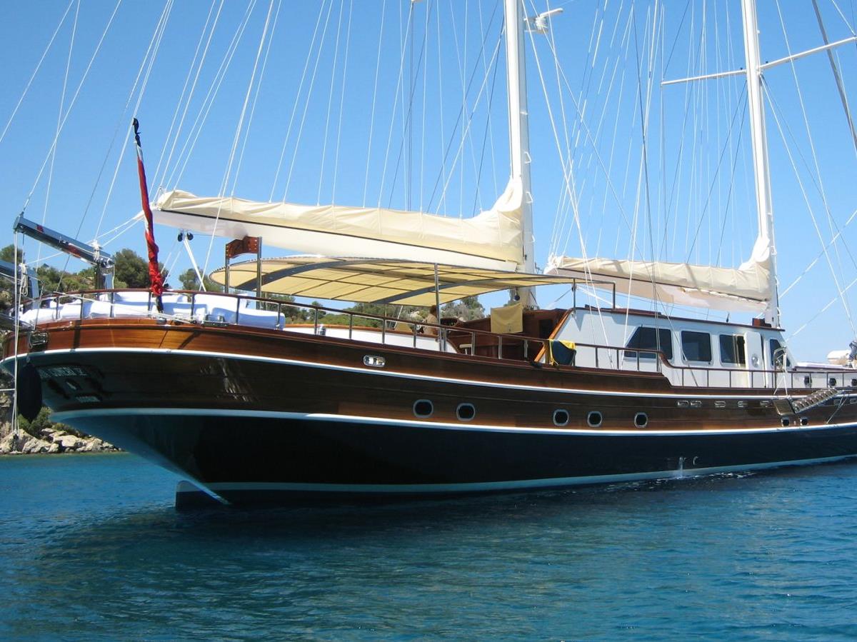 A side view of Kaya Guneri V
