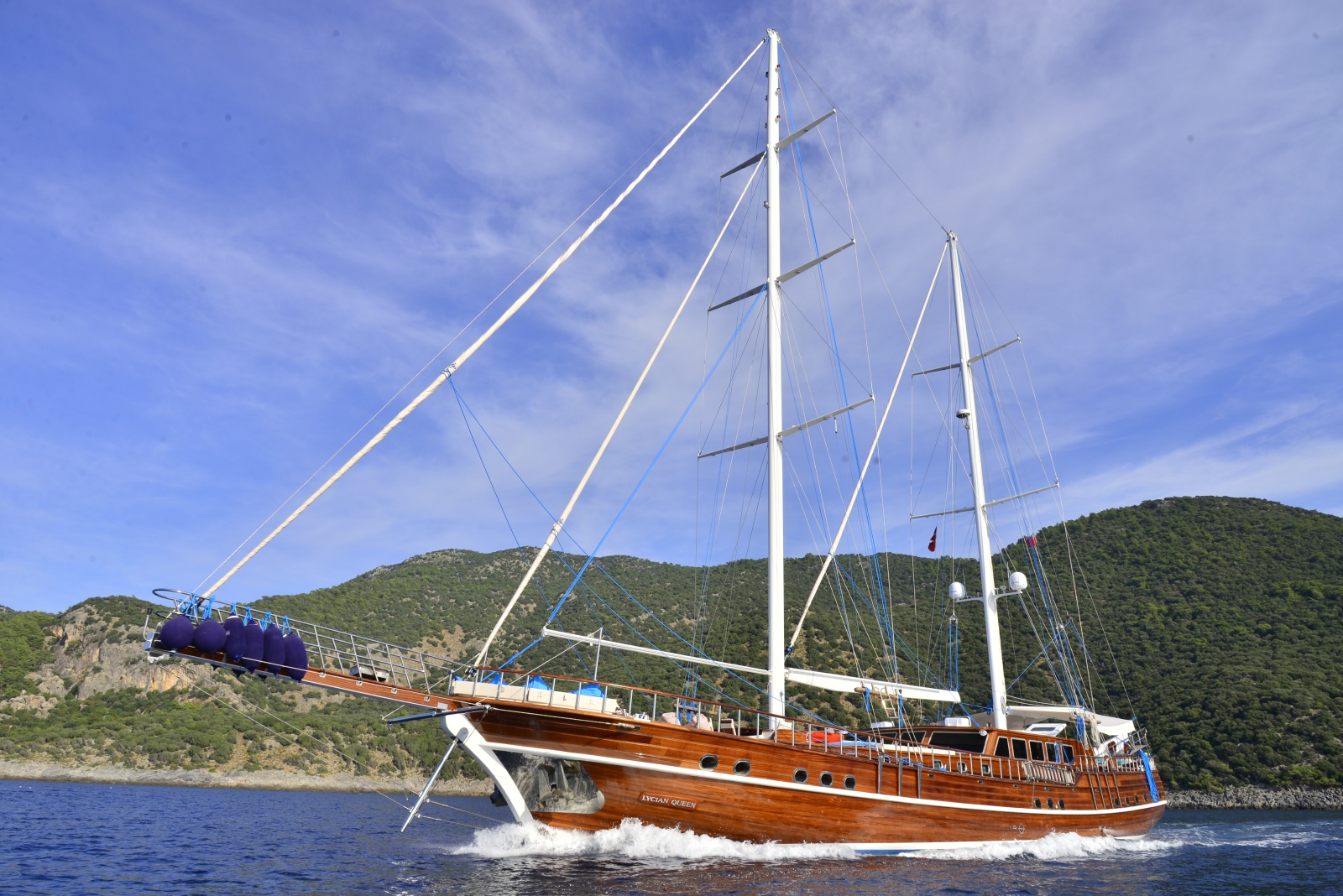 Exterior shot of Lycian Queen in Turkey