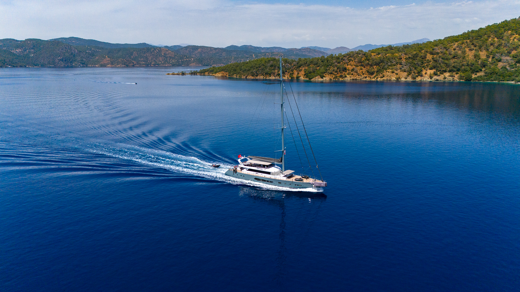 Exterior view of North Wind yacht in Turkey