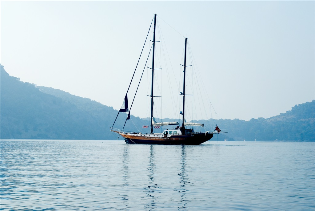 Gulet Papa Joe sailing