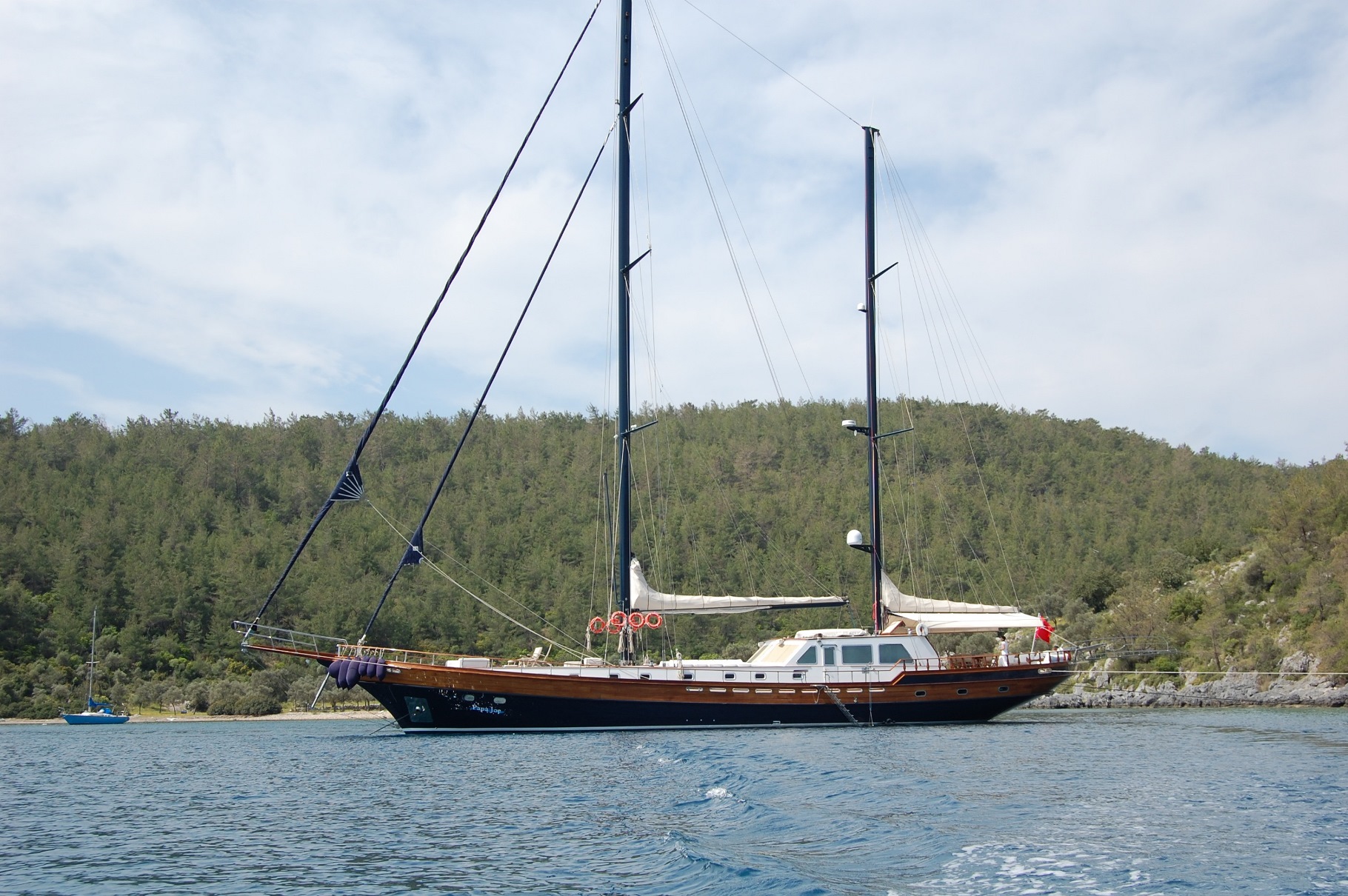 Gulet Papa Joe sailing
