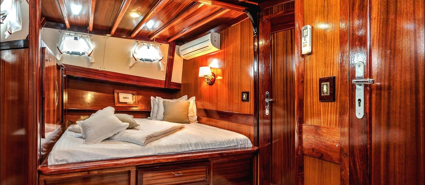A cabin on board Sedna