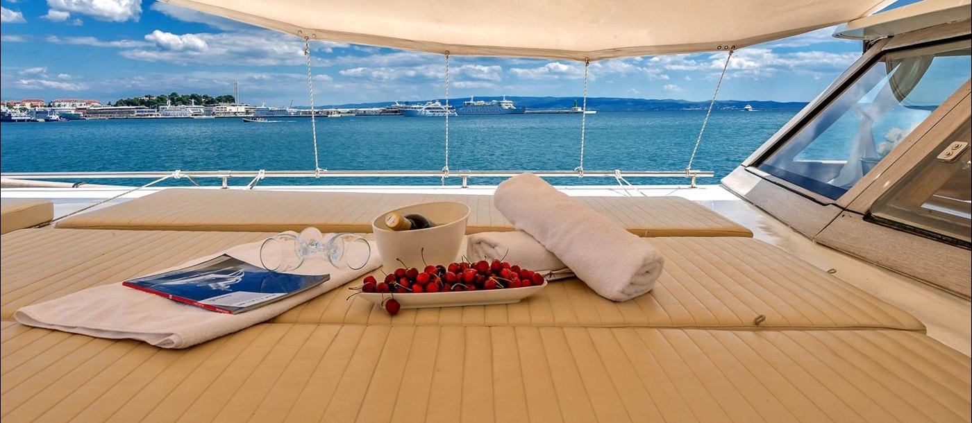 Relaxing on board Sedna