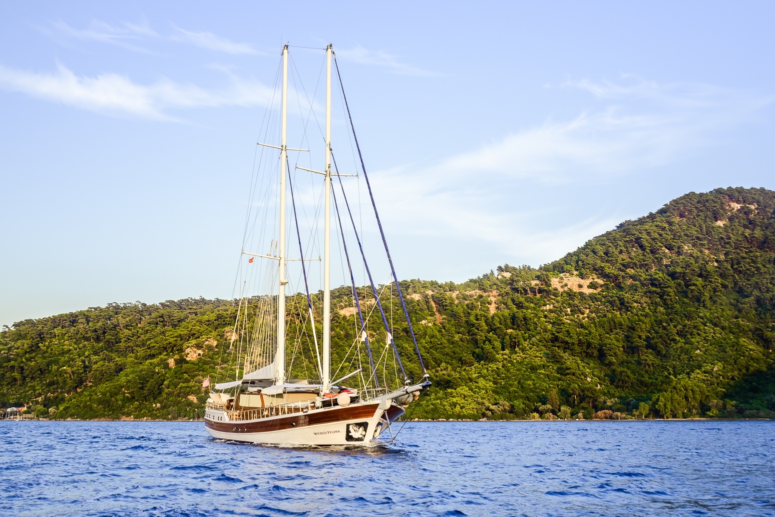 Front view of Wicked Felina in Turkey