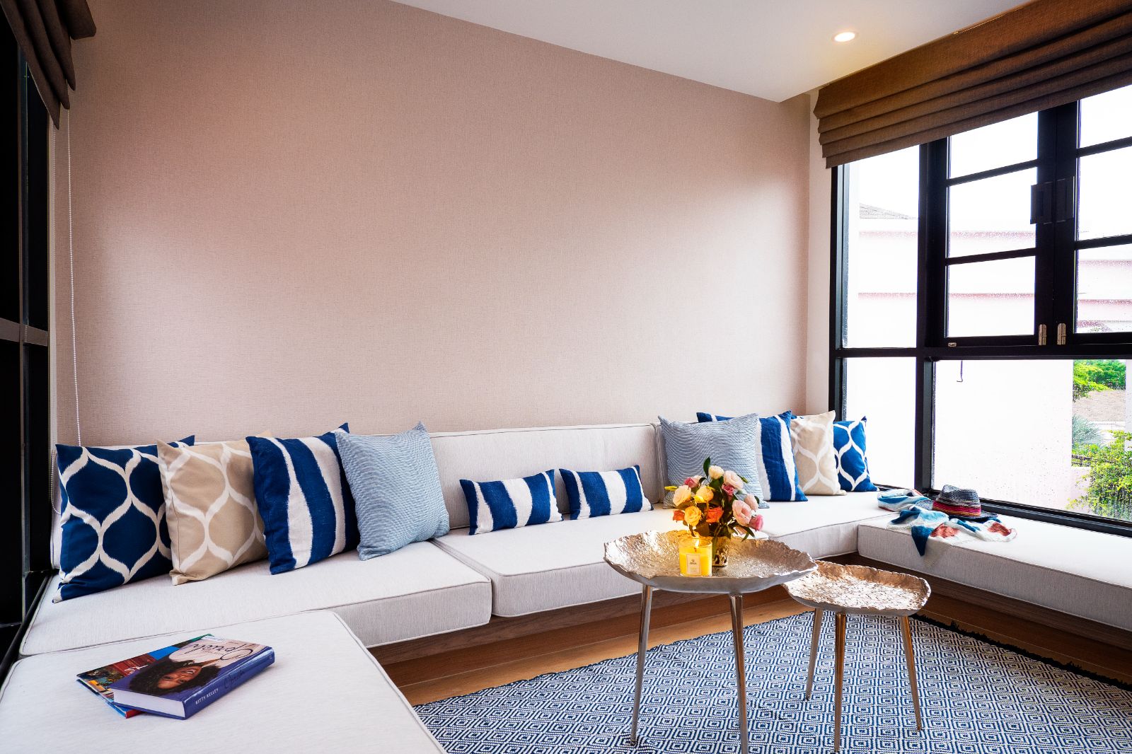 Seating area in a bedroom at luxury zen resort Absolute Sanctuary 
