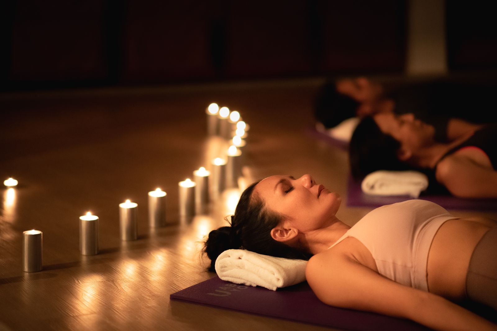 Group meditation session at luxury zen resort Absolute Sanctuary 