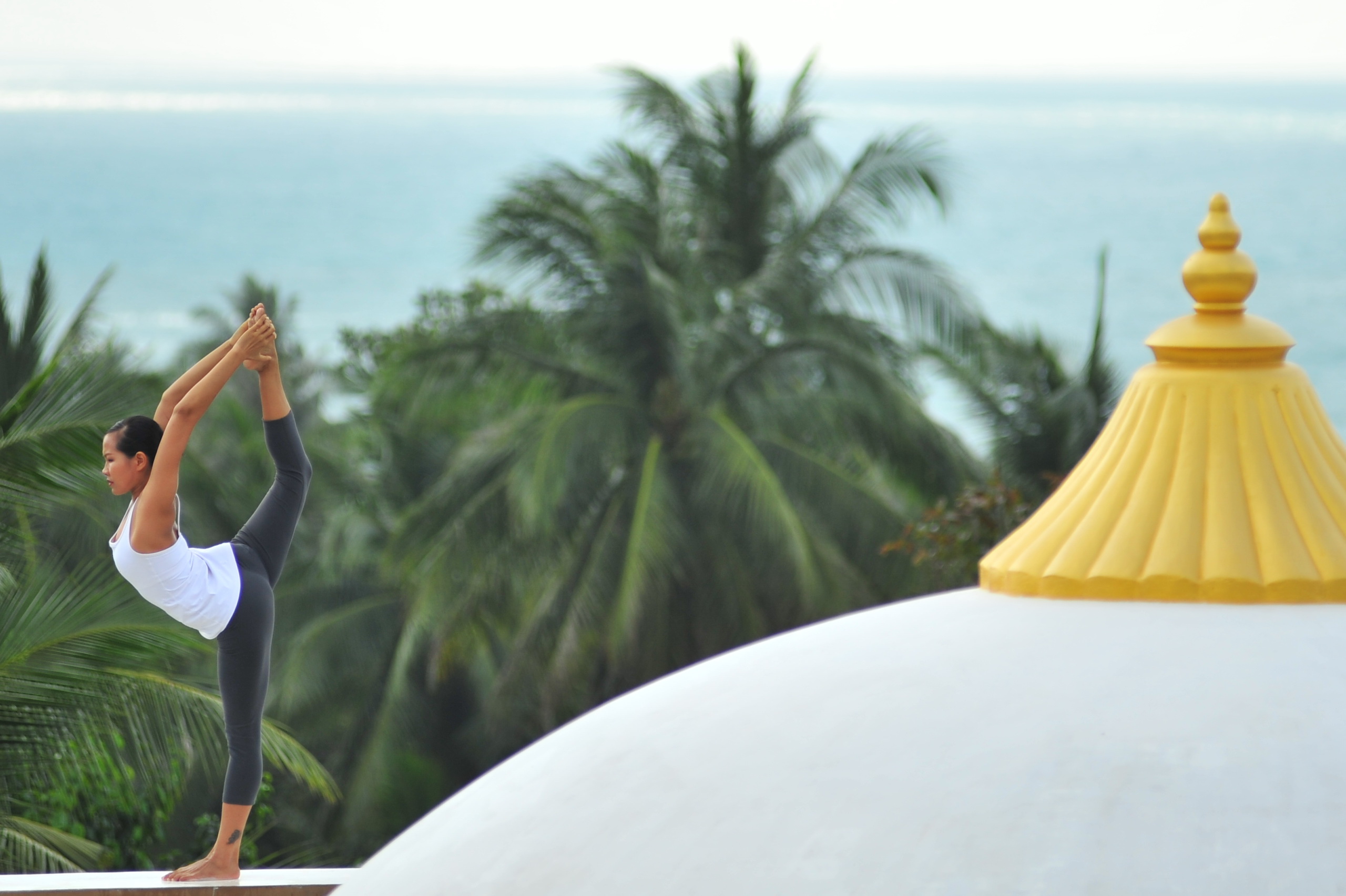 Yoga at luxury resort Absolute Sanctuary in Thailand