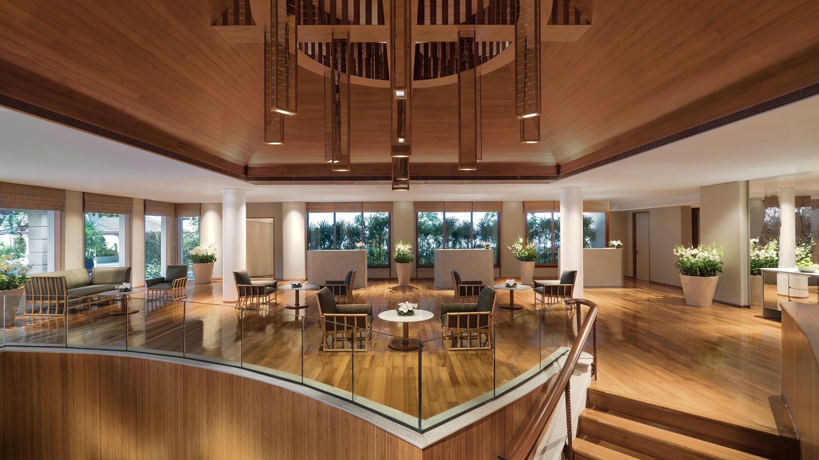 Reception area at Luxury resort Chiva Som