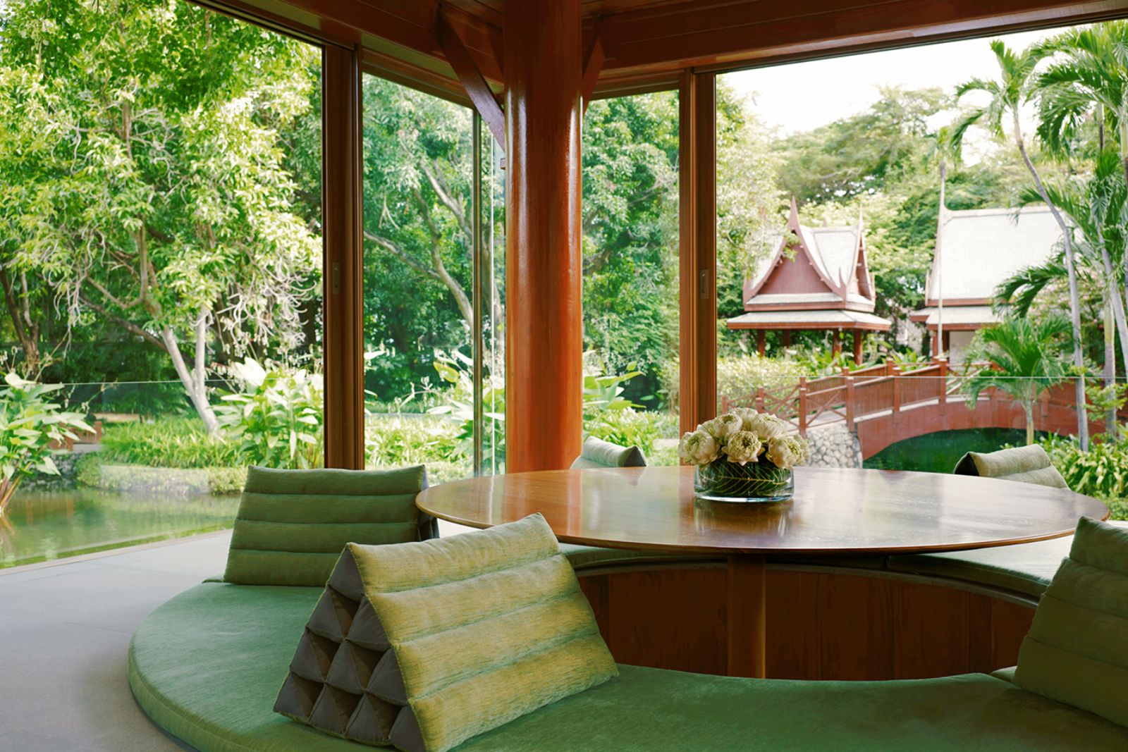 Thai Pavilion suite sala at Luxury resort Chiva Som